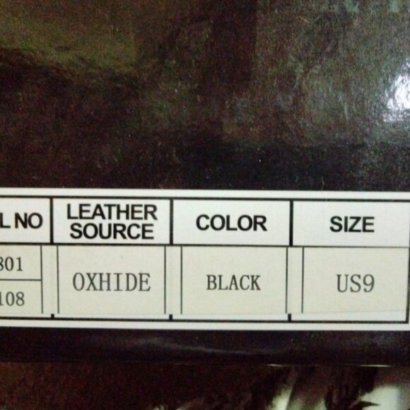 CALDEN Military-Style Leather Heightening Boots (M Size 9) - Picture 3 of 4